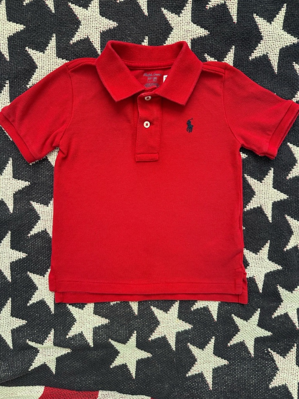 Ralph Lauren Baby Boys' Red Polo Shirt